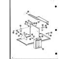 Amana EPHR60003A/P9914905C base assembly diagram