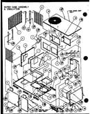 Outer case assembly & insulation (spho24001a/p9999201c) (spho30001a/p9999202c) (spho36001a/p9999203c) (spho36003a/p9999204c)