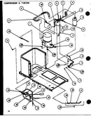 Compressor & tubing (spho24001a/p9999201c) (spho30001a/p9999202c) (spho36001a/p9999203c) (spho36003a/p9999204c)