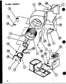 Blower assembly (spho24001a/p9999201c) (spho30001a/p9999202c) (spho36001a/p9999203c) (spho36003a/p9999204c)
