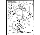 Amana SPHO36001A/P9999203C control box assembly & electrical components (spho24001a/p9999201c) (spho30001a/p9999202c) (spho36001a/p9999203c) (spho36003a/p9999204c) diagram