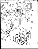 Blower assembly (spcg600901a/p1107101c) (spcg600903a/p1107102c) (spcg601151a/p1107103c) (spcg601153a/p1107104c) (spcg601351a/p1107105c) (spcg601353a/p1107106c)