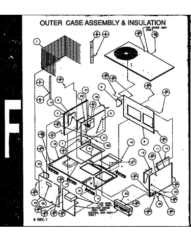 Outer case assembly & insulation