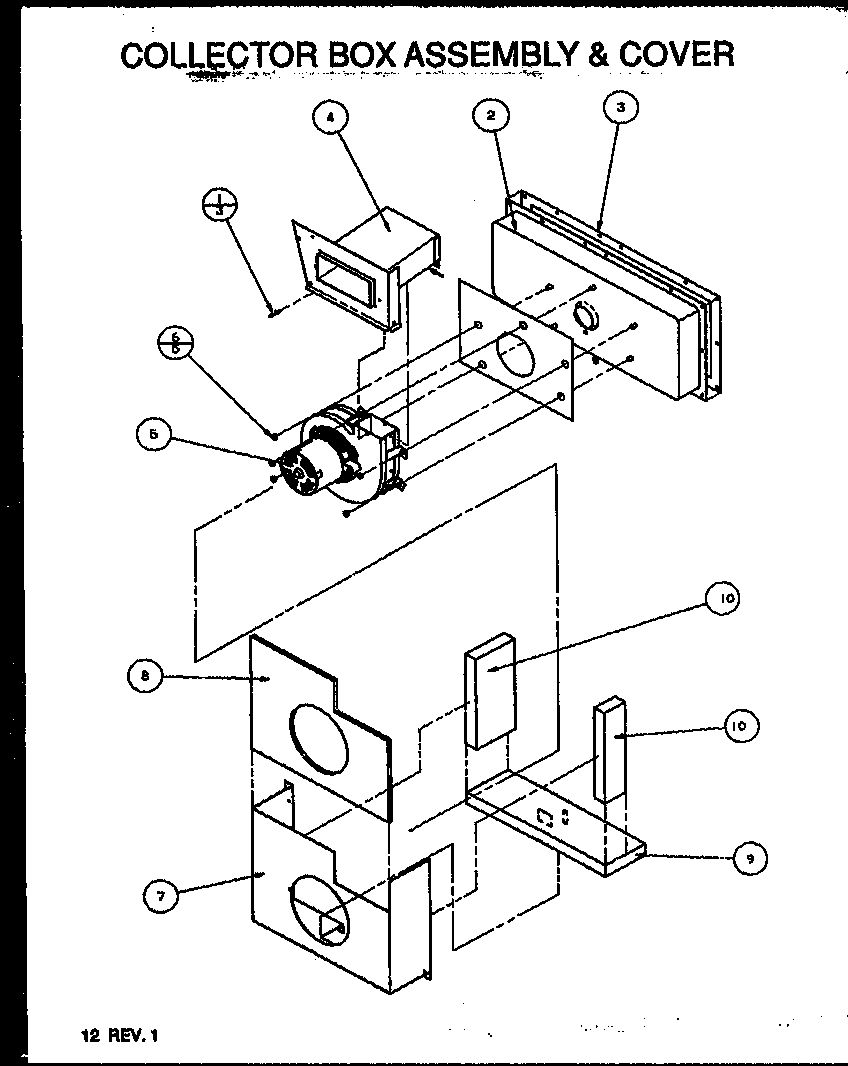 COLLECTOR BOX ASSEMBLY & COVER