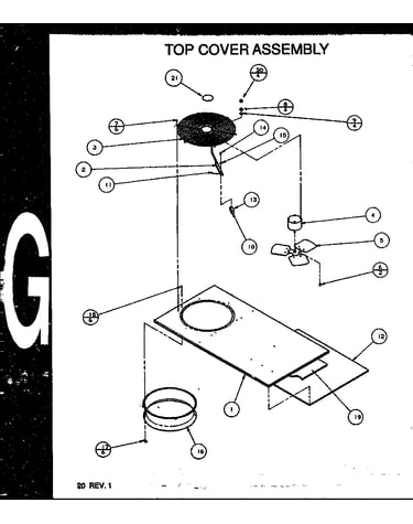 Top cover assembly