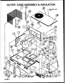 Outer case assembly & insulation