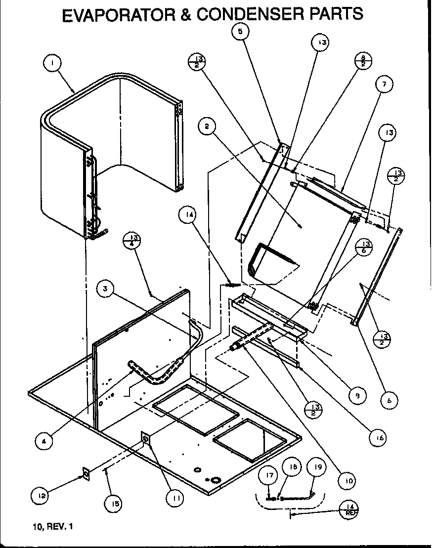 Evaporator & condenser parts