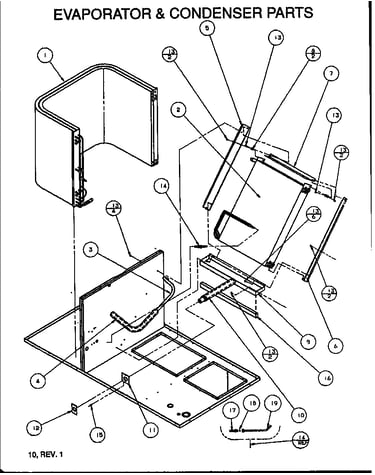 Evaporator & condenser parts