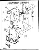 Compressor and tubing (pha24b0002a/p1153801c) (pha30b0002a/p1153802c) (pha36b0002a/p1153803c) (pha36b0003a/p1153804c)