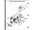Amana LEA075A003A/P1160401C lea075 package cooling units (lea075a003a/p1160401c) (lea075a004a/p1160402c) diagram