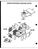 Lea075 package cooling units (lea075a003a/p1160401c) (lea075a004a/p1160402c)