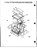 7 1/2 & 10 ton cooling air handlers (lba075l103a/p1166105c) (lba100l103a/p1166106c)