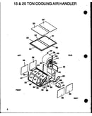 15 & 20 ton cooling air handler (lba150k103a/p1166107c) (lba200k103a/p1166108c)