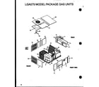 Amana LGA200A404A/P1160312C lga075 model package gas units (lga075a133a/p1160201c) (lga075a134a/p1160202c) (lga075a203a/p1160203c) (lga075a204a/p1160204c) diagram
