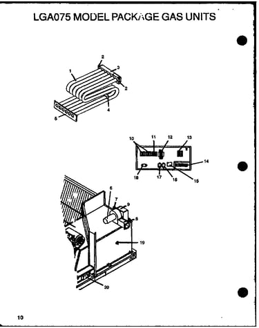 Lga075 model package gas units (lga075a133a/p1160201c) (lga075a134a/p1160202c) (lga075a203a/p1160203c) (lga075a204a/p1160204c)