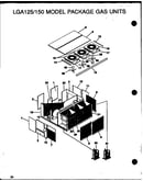 Lga125/150 model package gas units (lga125a203a/p1160301c) (lga125a204a/p1160302c) (lga125a254a/p1160304c) (lga125a253a/p1160303c) (lga150a253a/p1160305c) (lga150a254a/p1160306c) (lga150a353a/p1160307c) (lga150a354a/p1160308c)