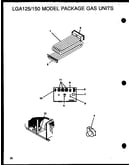 Lga125/150 model package gas units (lga125a203a/p1160301c) (lga125a204a/p1160302c) (lga125a254a/p1160304c) (lga125a253a/p1160303c) (lga150a253a/p1160305c) (lga150a254a/p1160306c) (lga150a353a/p1160307c) (lga150a354a/p1160308c)