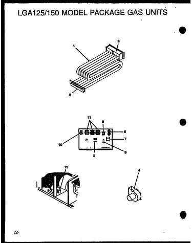 Lga125/150 model package gas units (lga125a203a/p1160301c) (lga125a204a/p1160302c) (lga125a254a/p1160304c) (lga125a253a/p1160303c) (lga150a253a/p1160305c) (lga150a254a/p1160306c) (lga150a353a/p1160307c) (lga150a354a/p1160308c)