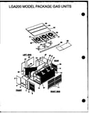 Lga200 model package gas units (lga200a303a/p1160309c) (lga200a304a/p1160310c) (lga200a403a/p1160311c) (lga200a404a/p1160312c)