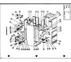 Amana GH-80-3/P96175-5F gas counterflow (gc-65dc/p96177-25f) (gc-65dc-2/p96177-26f) (gc-80d/p96177-5f) diagram