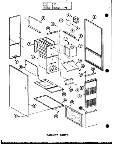 Cabinet parts (gh-65de/p96251-1f) (gh-65de/p96294-1f) (gh-80de/p96251-4f) (gh-80de/p96294-4f) (gh-105de/p96251-8f) (gh-105de/p96294-8f) (gh-120de/p96251-12f) (gh-120de/p96294-12f) (gh-140de/p96251-16f) (gh-140de/p96294-16f)