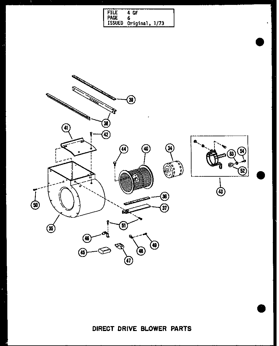 Direct drive blower parts (gh-65de/p96251-1f) (gh-65de/p96294-1f) (gh-80de/p96251-4f) (gh-80de/p96294-4f) (gh-105de/p96251-8f) (gh-105de/p96294-8f) (gh-120de/p96251-12f) (gh-120de/p96294-12f) (gh-140de/p96251-16f) (gh-140de/p96294-16f)