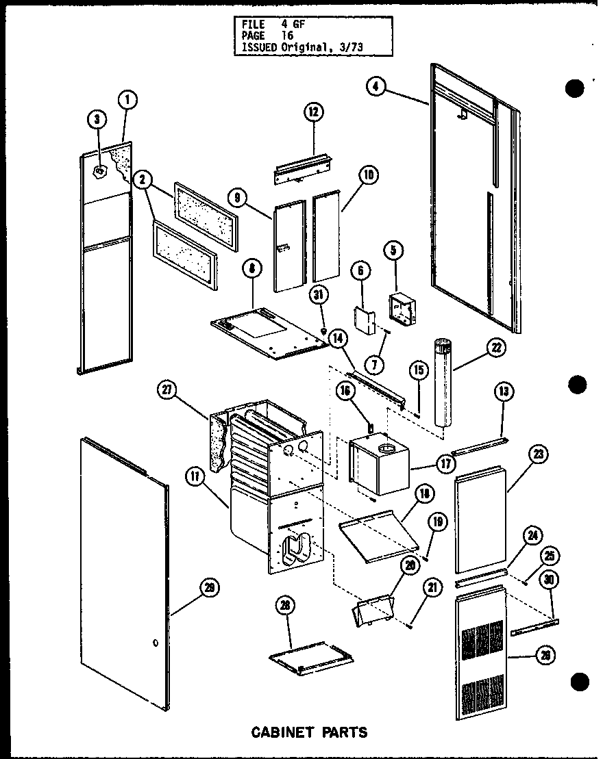 Cabinet parts (gc-140e/p96252-10f) (gc-140e/p96306-10f) (gc-105e-3/p96252-6f) (gc-105e-3/p96306-6f) (gc-120e-4/p96252-9f) (gc-120e-4/p96306-9f) (gc-140e-5/p96252-11f) (gc-140e-5/p96306-11f)