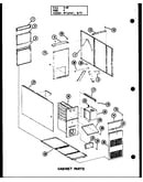 Cabinet parts (gl-105e/p96253-1f) (gl-105e/p96302-1f) (gl-120e/p96253-3f) (gl-120e/p96302-3f) (gl-140e/p96253-5f) (gl-140e/p96302-5f) (gl-160e/p96253-7f) (gl-160e/p96302-7f) (gl-200e/p96253-8f) (gl-200e/p96302-8f)