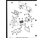 Amana GHE105DM/P96524-6F direct drive blower parts (gh120dm-4/p96521-8f) (gh120dm-5/p96521-9f) (gh140dm/p96521-10f) (gh140dm-4/p96521-11f) (gh120dm/p96521-7f) diagram