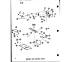 Amana GHE120DM-4/P96524-10F burner and control parts (ghe65dm-2/p96524-1f) (ghe65dm-3/p96524-2f) (ghe80dm/p96524-3f) (ghe80dm-4/p96524-5f) (ghe105dm/p96524-6f) (ghe80dm03/p96524-4f) diagram