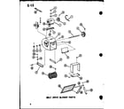 Amana GLE120M-R3/P96484-2F belt drive blower parts diagram