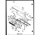 Amana GS100DG-R4/P96561-2F cabinet parts diagram