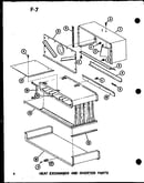 Heat exchanger and diverter parts