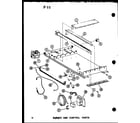 Amana GS100DG-R4/P96561-2F burner and control parts diagram