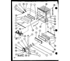 Amana GHN115A50/P9961512F induced draft blower assembly diagram