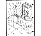 Amana GHN115A50/P9961512F burner assembly diagram