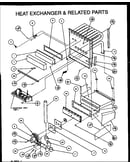Heat exchanger & related parts (guc045c30c/p1114307f) (guc045x30a/p1173601f) (guc07035) (guc070c40c/p1114309f) (guc070x40a/p1173603f)