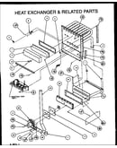 Heat exchanger and related parts (guc090x35a/p1173604f) (guc090c35c/p1114310f) (guc090c50c/p1114311f) (guc090x50a/p1173605f) (guc115c50c/p1114312f) (guc115x50a/p1173606f)