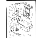 Amana GUC090X50A/P1173605F manifold assembly diagram
