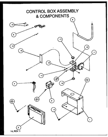 Control box assembly & components