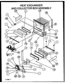 Heat exchanger and collector box assembly