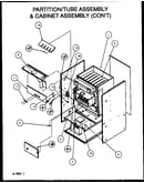 Partition/tube assembly & cabinet assembly (con't)