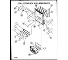 Amana GUD090C35A/P1164504F collector box & related parts diagram