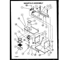 Amana GUD115C50A/P1164506F manifold assembly diagram