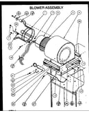 Blower assembly (gci045d25a/p1155301f) (gci045x25a/p1155309f) (gci070d35a/p1155302f) (gci070x35a/p1155310f)