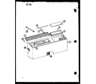 Amana 912-3T/P67858-30R front assembly diagram