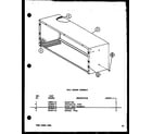 Amana PTH12-400A/P69003-8R wall sleeve assembly diagram