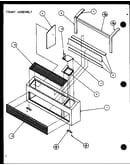 Front assembly (pth15350edg/p1113204r) (pth12350edg/p1113205r)