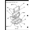 Amana 265V.,4.0KW chassis mechanical parts assy (pth15350edg/p1113204r) (pth12350edg/p1113205r) diagram