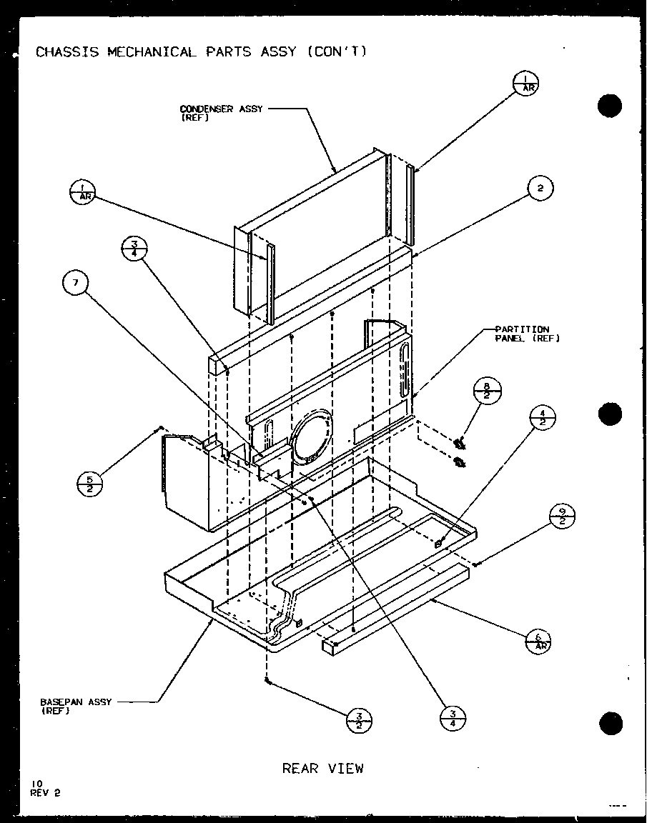 CHASSIS MECHANICAL PARTS ASSY